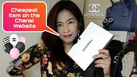 cheap things at chanel|cheapest thing on chanel website.